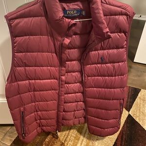 Polo puffer vest